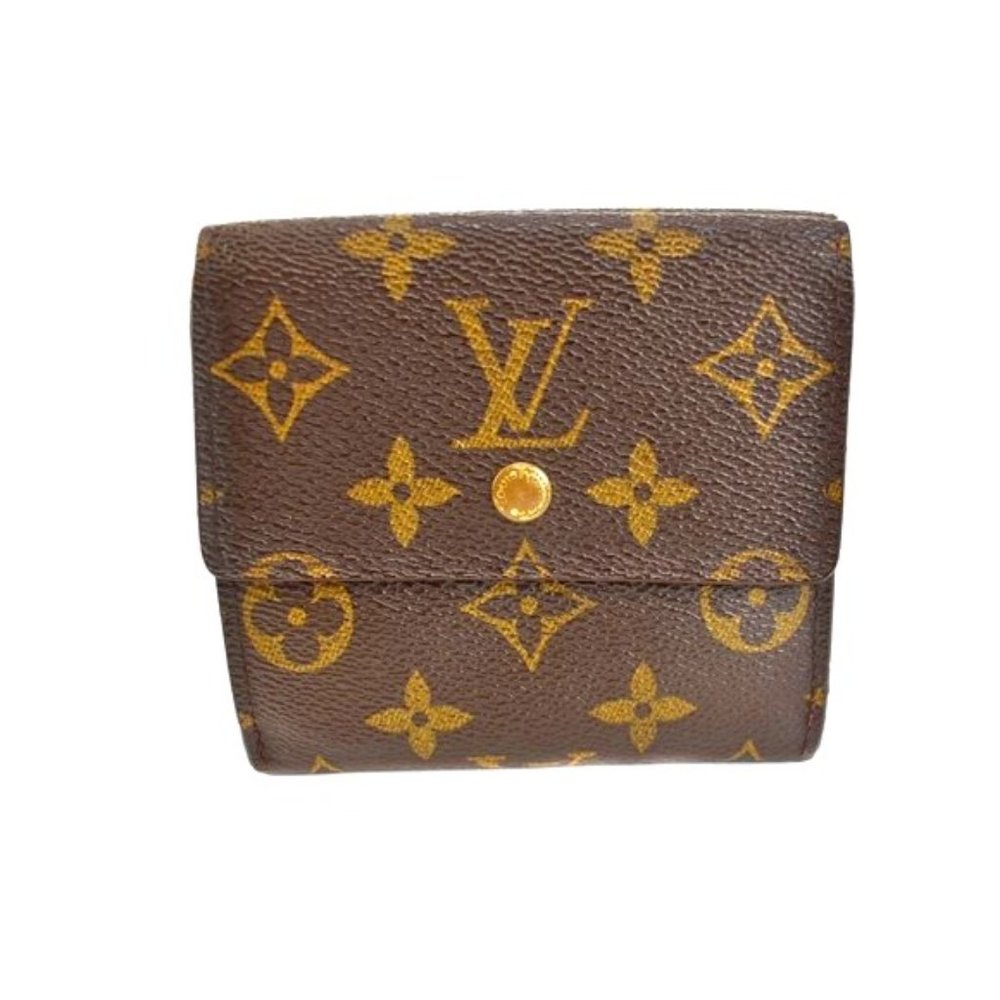 LOUIS VUITTON Brown, "LV" MONOGRAM WALLET